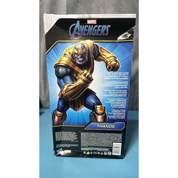 Marvel Avengers Titan Hero Series Blast Gear Deluxe Thanos Action Figure 12" - Picture 2 of 2